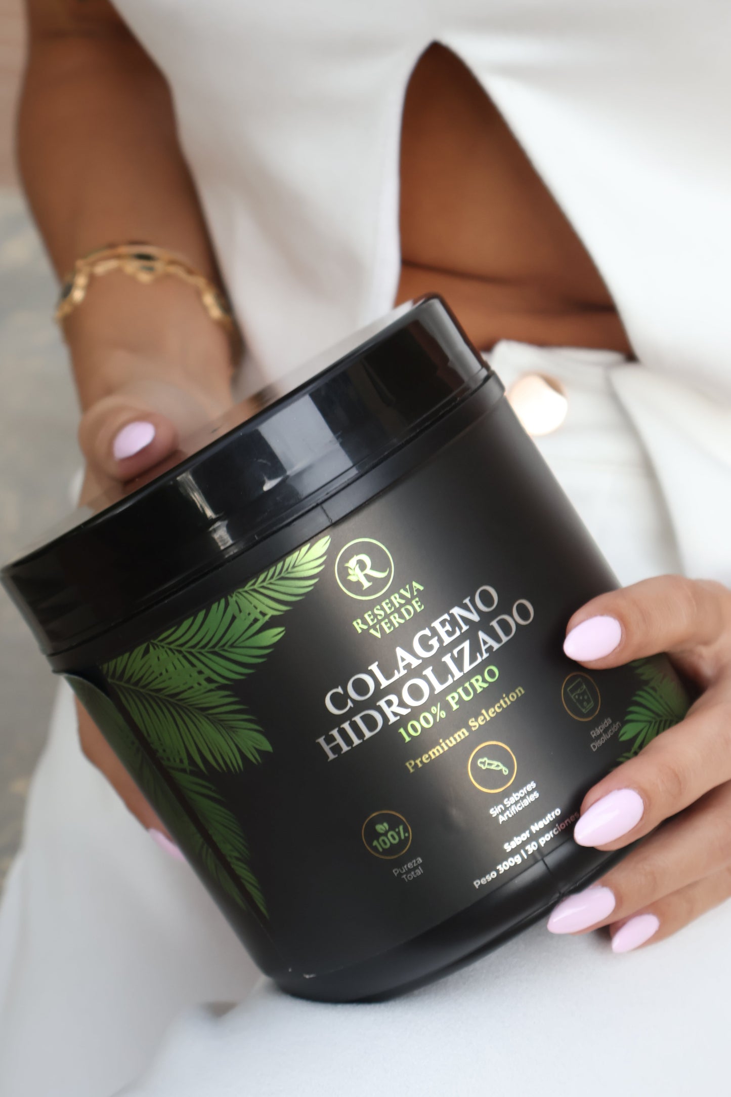 Colageno Hidrolizado En Polvo 100% Puro